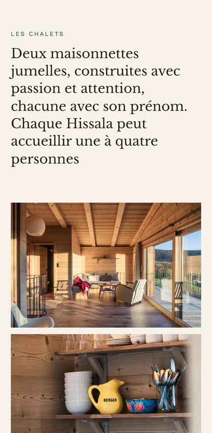 Les chalets